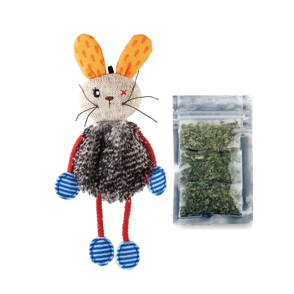 GiGwi Refillable Catnip | Recambios de catnip y silvervine para gatos, pack de 3 — Unidad — vista adicional