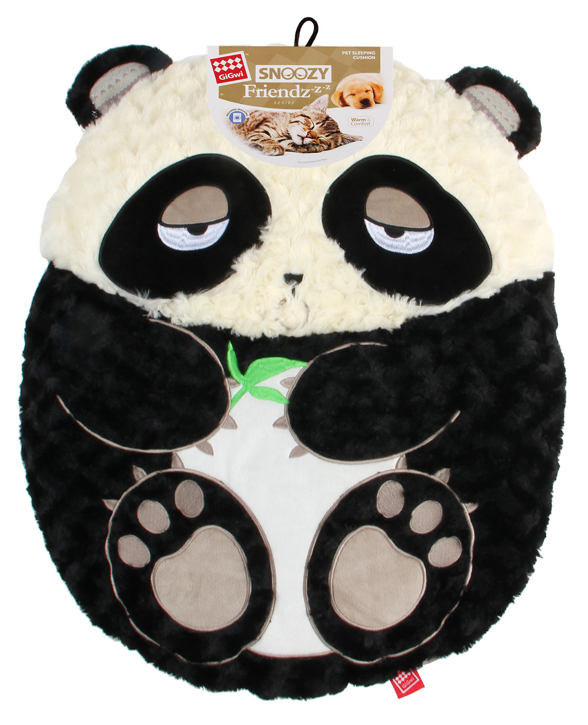GiGwi Snoozy Friends | Cama cojín Panda para mascotas — Unidad — vista adicional