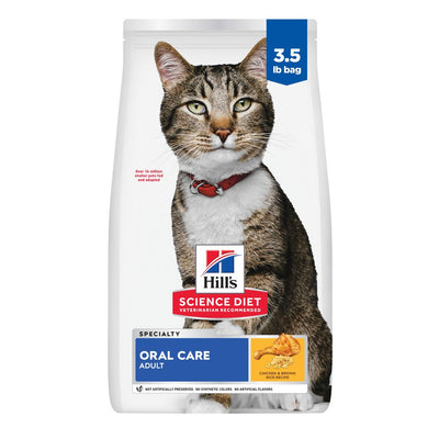 Hill's Science Diet | Alimento seco para gatos adultos Adult Oral Care