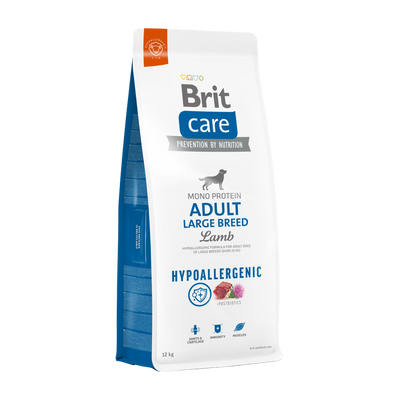 Brit Care Dog Hypoallergenic Adult Large Breed — envase oficial referencial