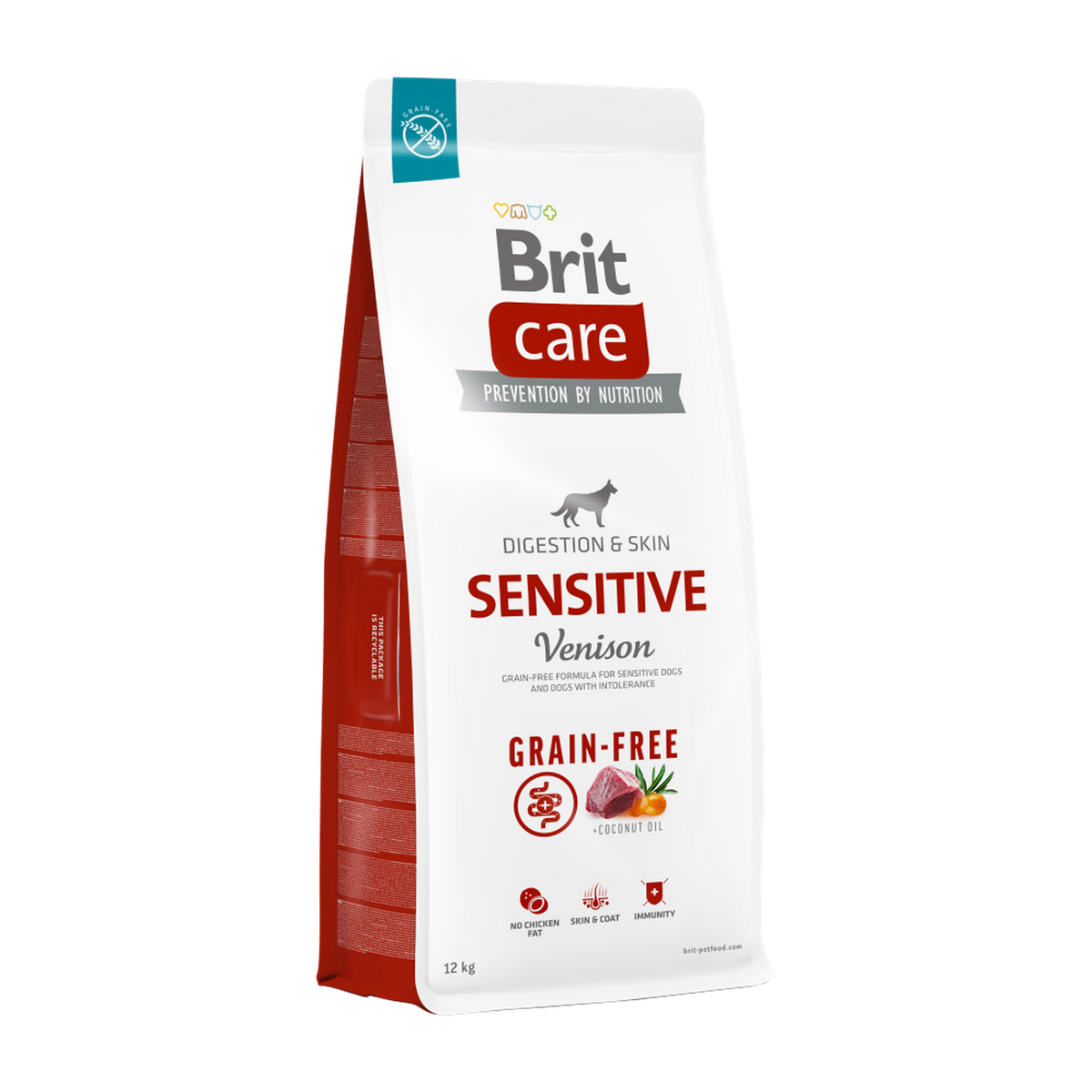 Brit Care Dog Grain-free Sensitive — envase oficial referencial