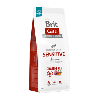 Brit Care Dog Grain-free Sensitive — envase oficial referencial