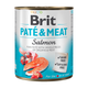 Brit Paté & Meat Salmon — envase oficial referencial