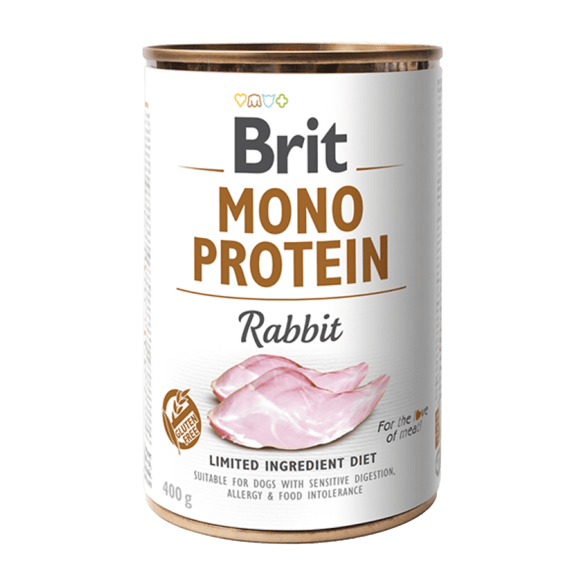 Brit Mono Protein Rabbit — envase oficial referencial