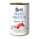 Brit Mono Protein Lamb & Brown Rice — envase oficial referencial