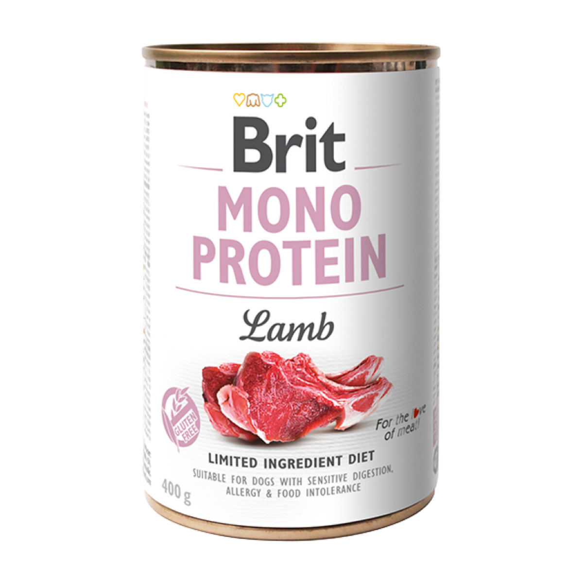 Brit Mono Protein Lamb — envase oficial referencial