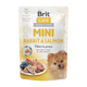 Brit Care Mini Rabbit&Salmon fillets in gravy — envase oficial referencial