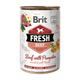 Brit Fresh can Beef with Pumpkin — envase oficial referencial
