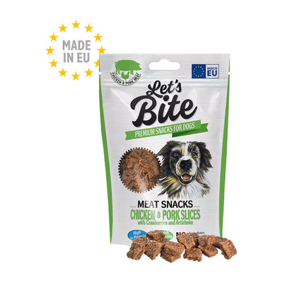 Brit Let’s Bite | Chicken & Pork Slices para perros