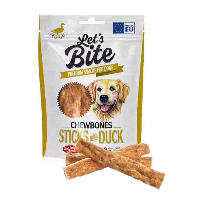 Brit Let’s Bite | Chewbones Sticks with Duck para perros