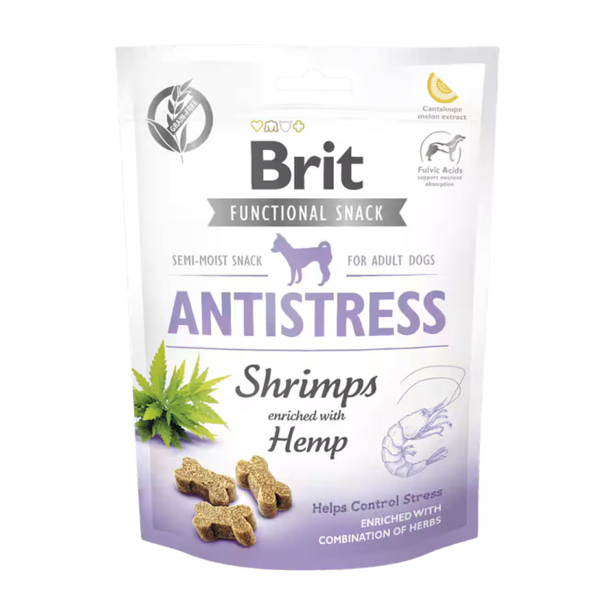 Brit Care | Functional Snack Antistress Shrimps para perros