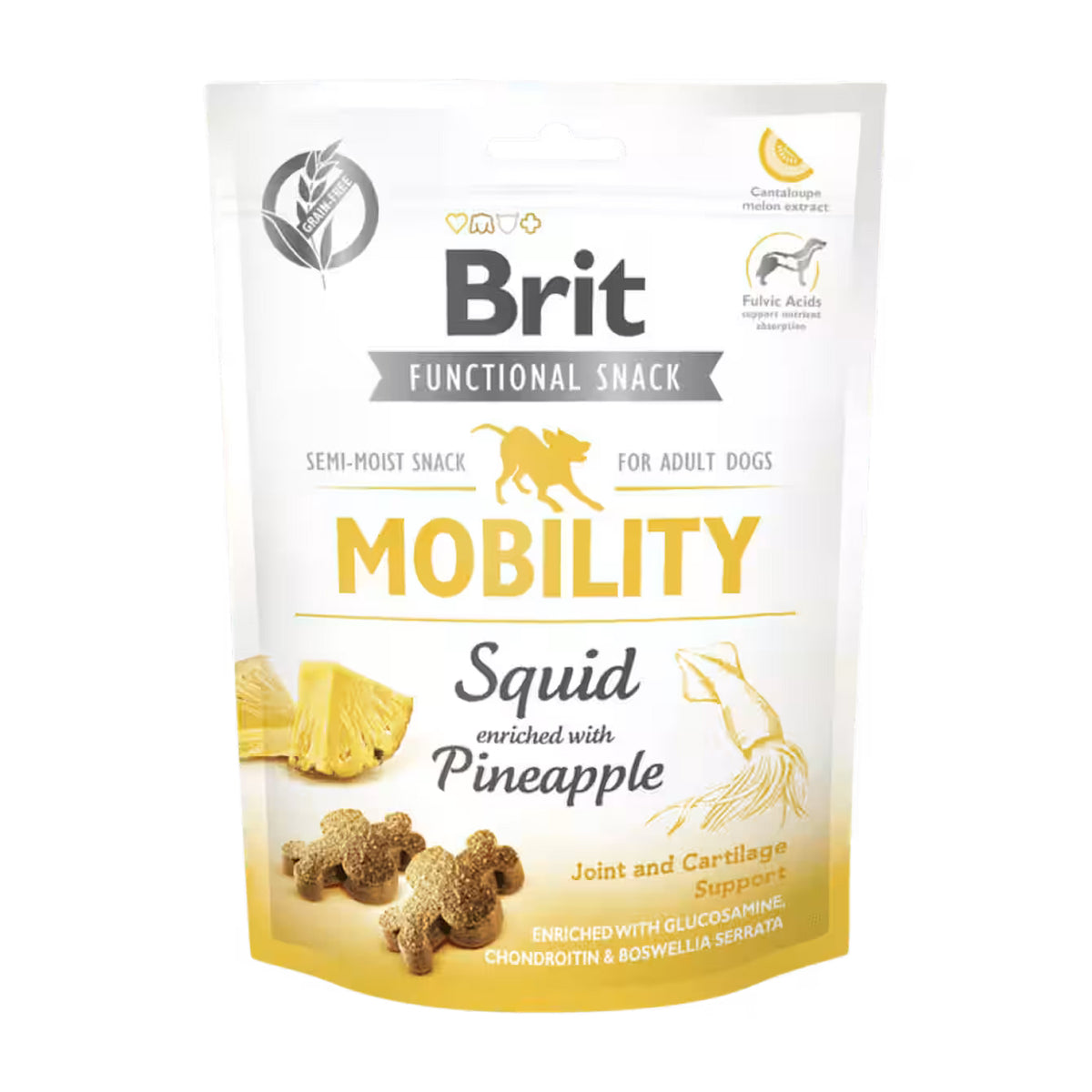 Brit Care | Functional Snack Mobility Squid para perros