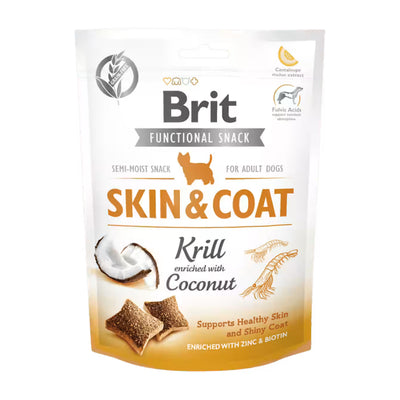 Brit Care | Functional Snack Skin & Coat Krill para perros