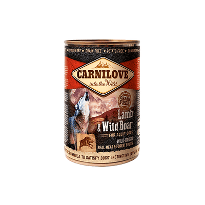 Carnilove | Alimento húmedo de cordero y jabalí para perros adultos