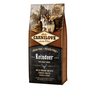 Carnilove | Alimento seco de reno para perros adultos