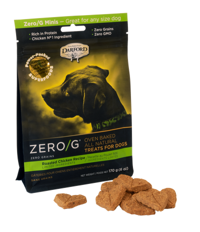 Darford | ZERO/G Mini galletas de pollo para perros 170 g