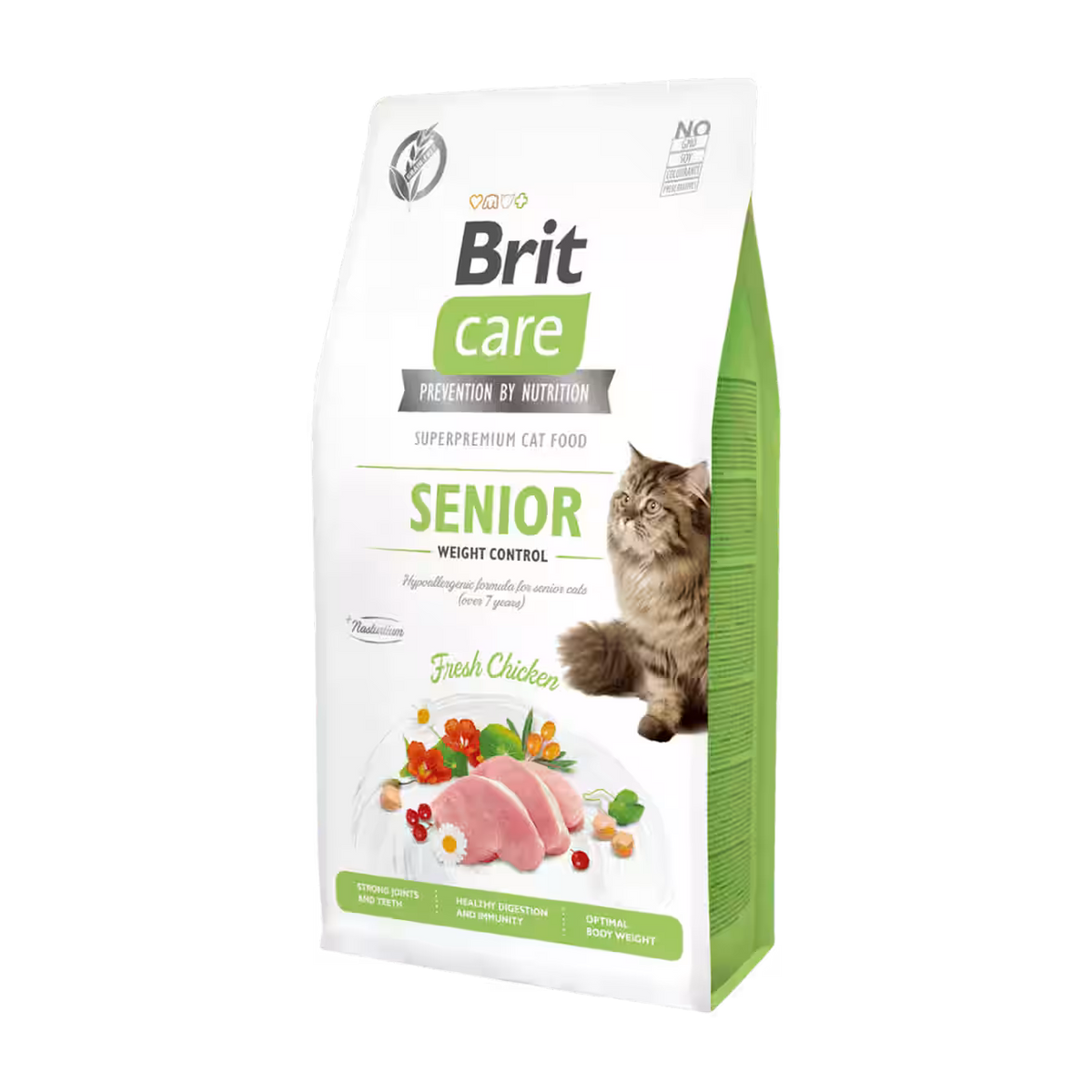 Brit Care | Senior Weight Control alimento seco para gatos