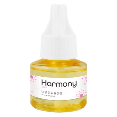 Harmony Pets | Recambios para difusor eléctrico calmante de perros y gatos (caja x 2 de 40 ml) – 2 recambios de 40 ml