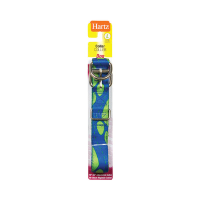 Hartz — collar para perros 19-22 pulgadas estampado