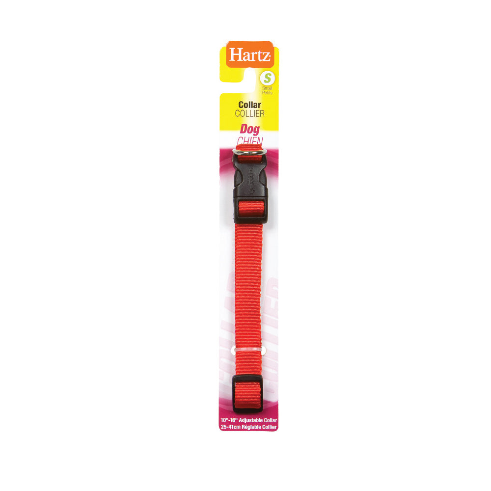 Hartz — collar ajustable para perros 10-16 pulgadas color entero