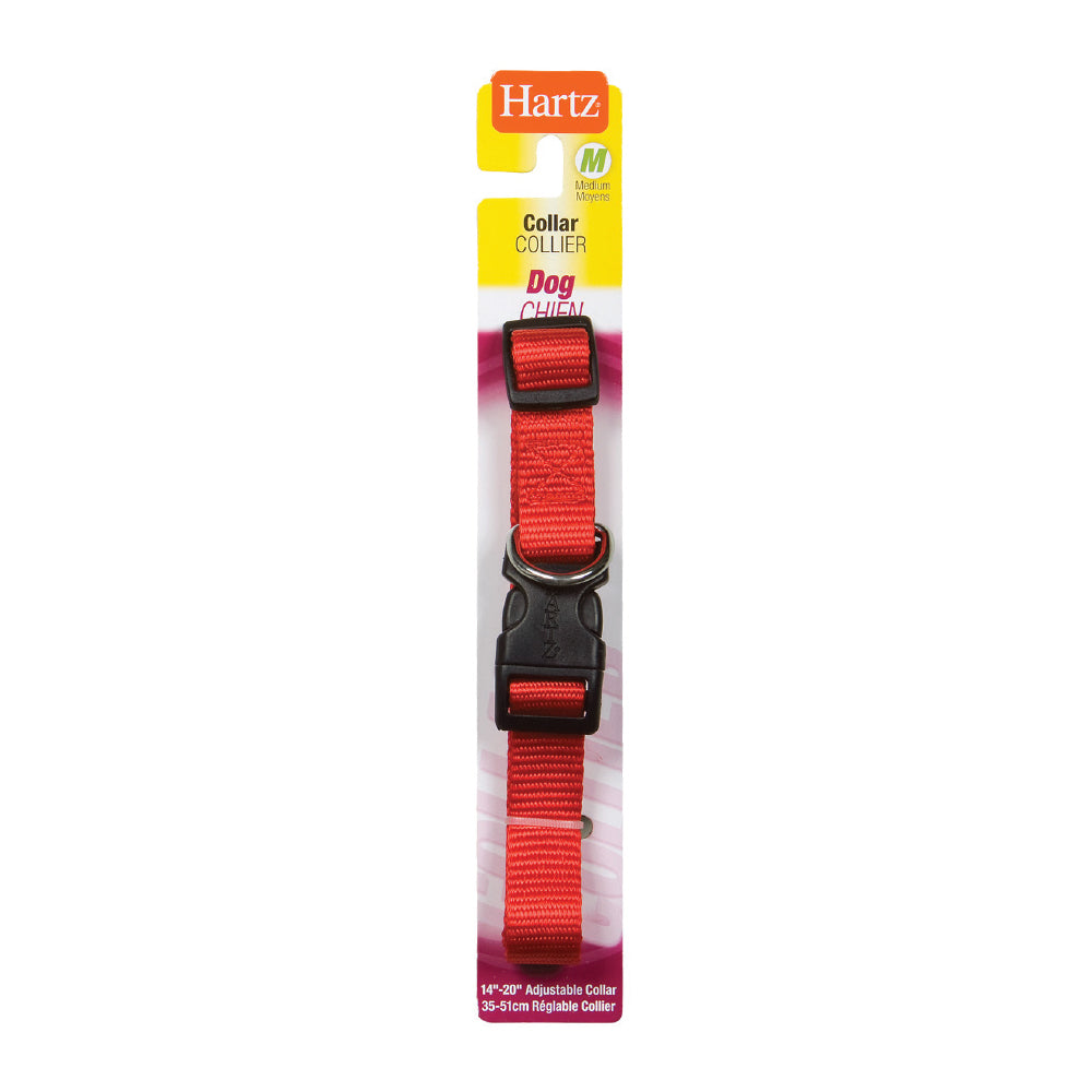 Hartz — collar ajustable para perros 14-20 pulgadas color entero