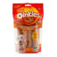Hartz Oinkies Pig Skin Twists con centro crujiente sabor mantequilla de maní x 8 · envase frontal