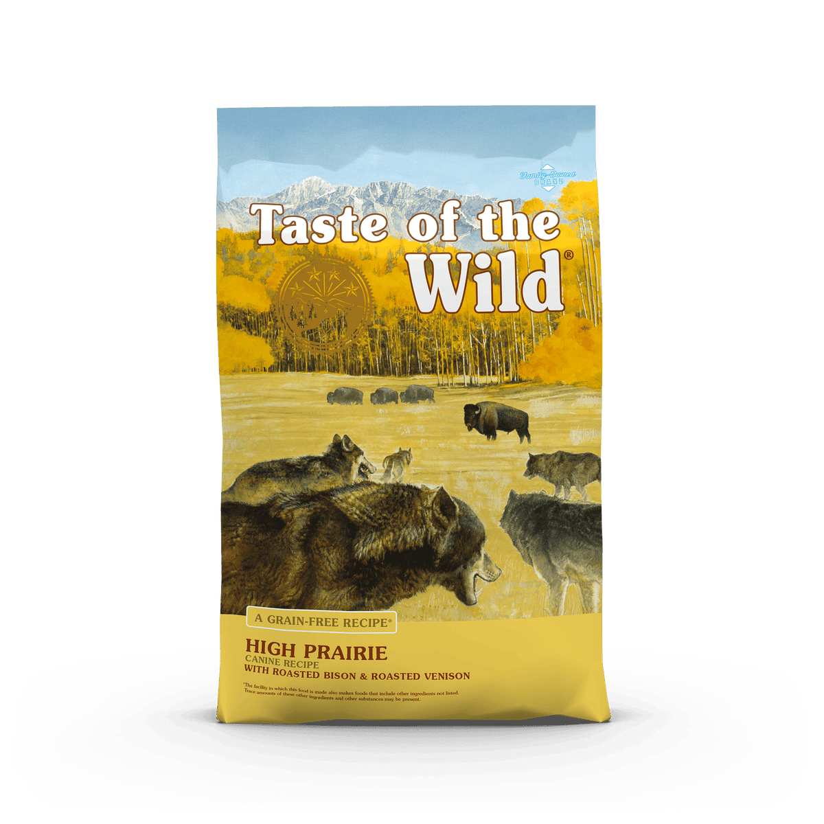 Taste of the Wild | High Prairie adultos con bisonte y venado asados