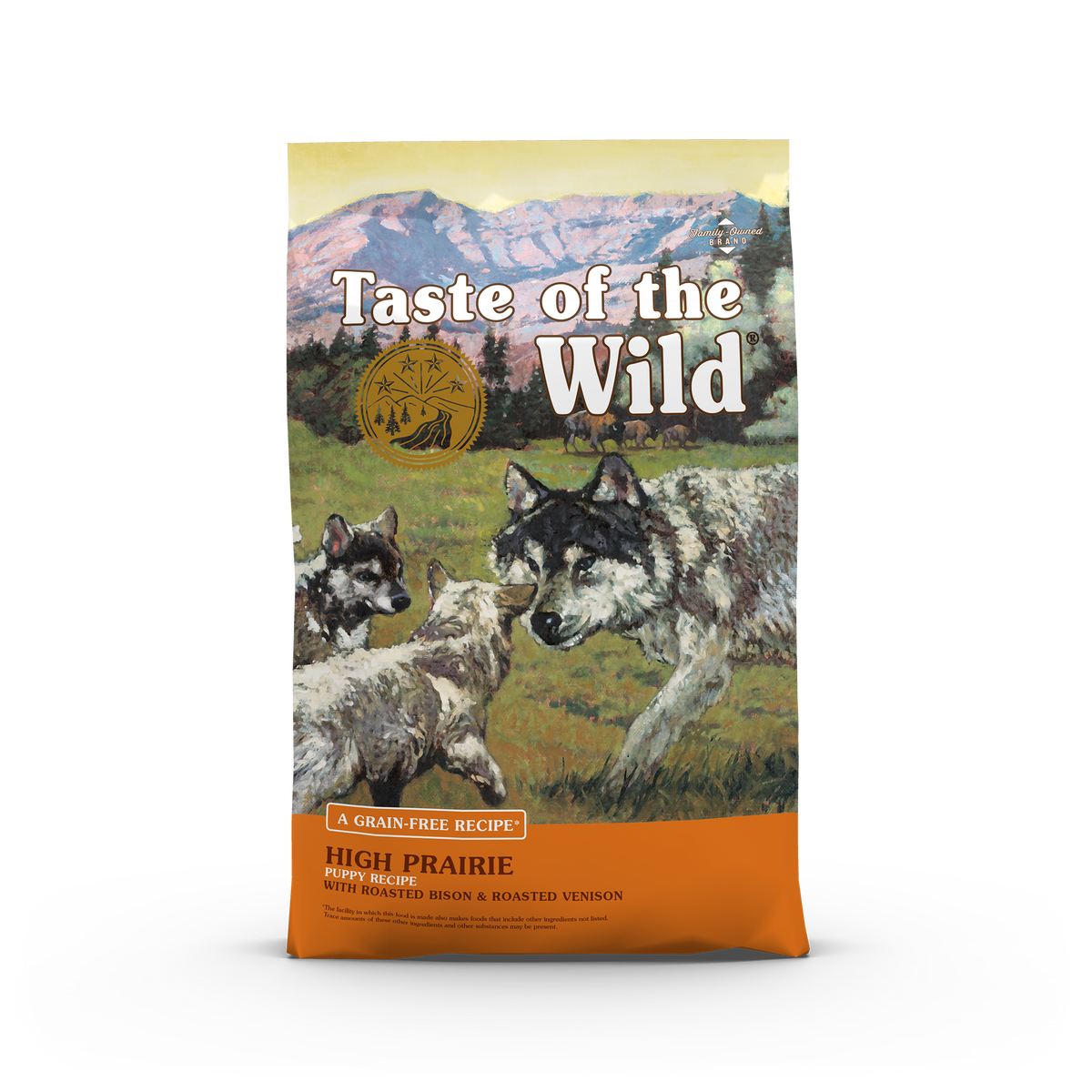 Taste of the Wild | High Prairie cachorros con bisonte y venado asados