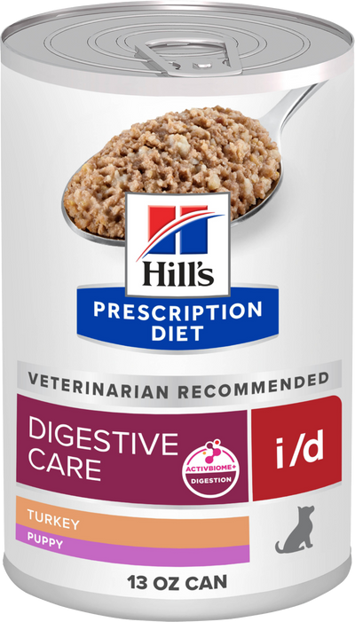 Hill's Prescription Diet | Alimento húmedo para perros cachorros Digestive Care i/d (Lata de 369 g)