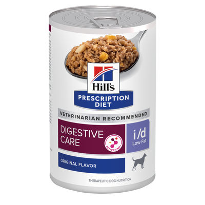 Hill's Prescription Diet | Alimento húmedo para perros Digestive Care i/d Low Fat (Lata de 369 g)