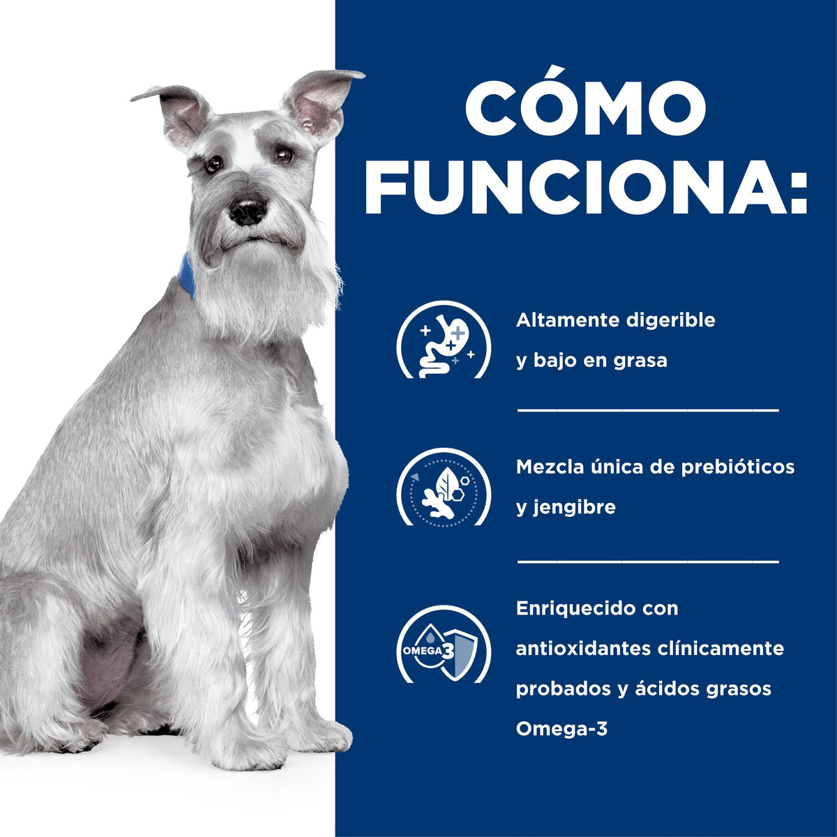 Hill's Prescription Diet i/d Low Fat alimento húmedo para perros · cómo funciona