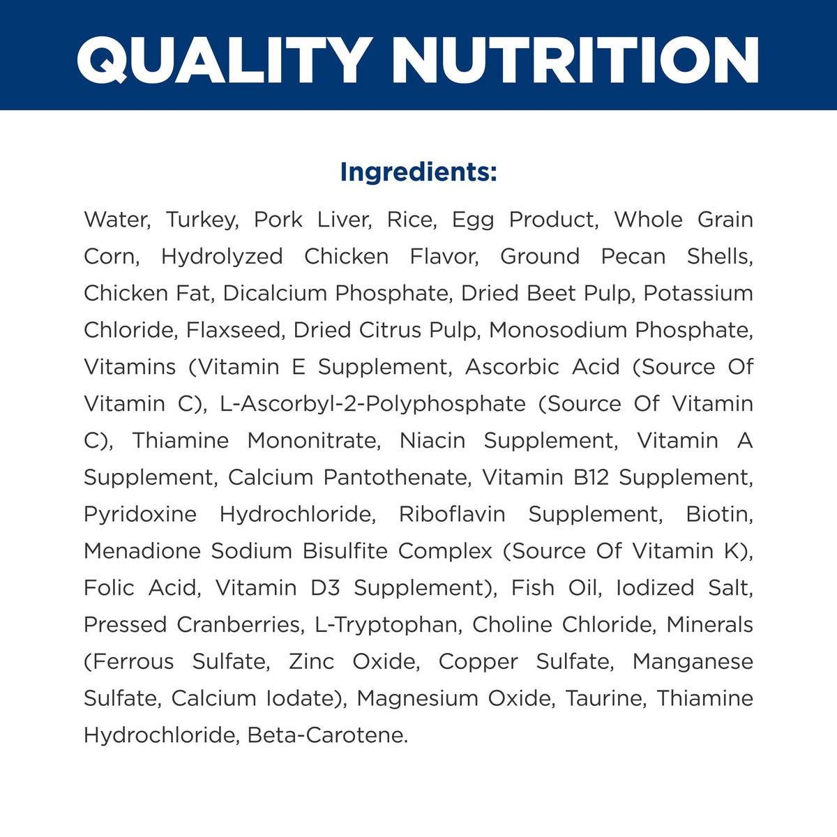 Hill's Prescription Diet i/d Puppy alimento húmedo para cachorros con pavo · nutrición de calidad (ingredientes)