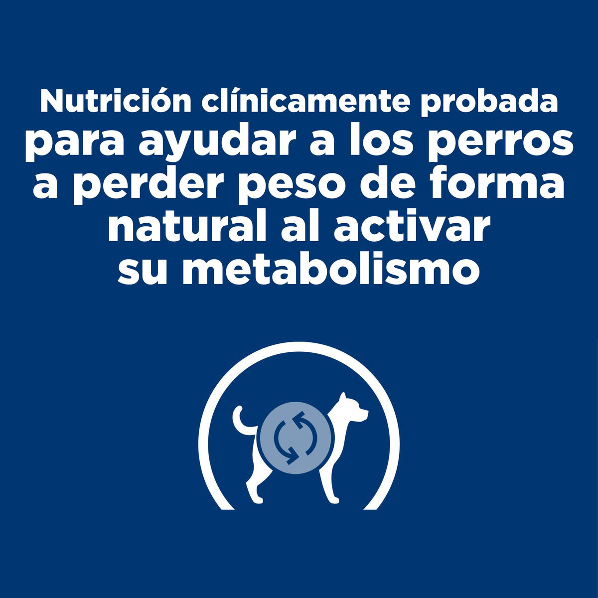 Hill's Prescription Diet Metabolic alimento húmedo para perros · beneficio principal