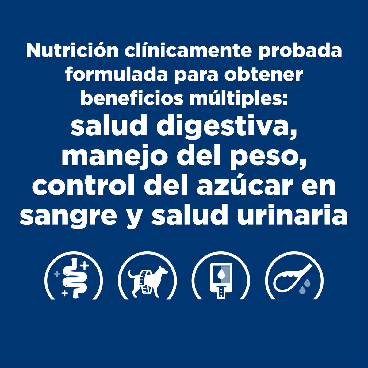 Hill's Prescription Diet w/d Multi-Benefit alimento húmedo para perros · beneficio principal