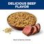 Hill's Science Diet Adult 7+ Beef & Barley Entrée, alimento húmedo para perros maduros · alimento