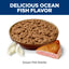 Hill's Science Diet Adult Indoor Ocean Fish Entrée, alimento húmedo para gatos adultos · alimento
