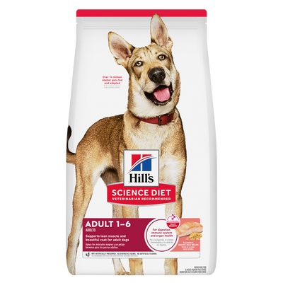 Hill's Science Diet Adult para perros, receta de salmón — bolsa oficial