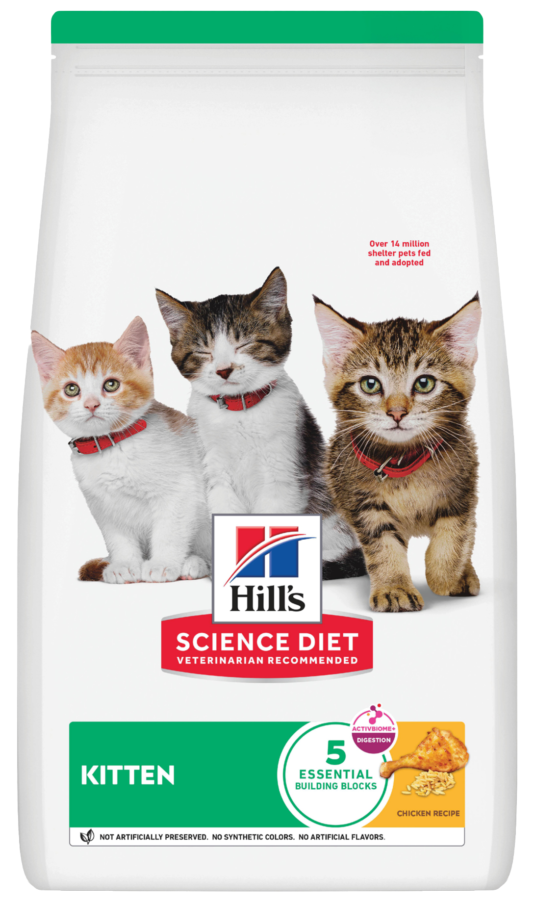 Hill's Science Diet | Alimento seco para gatitos. Receta de pollo