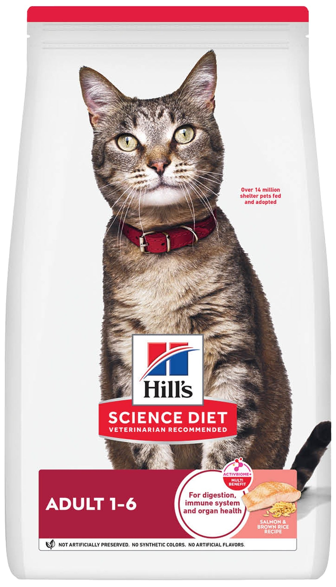Hill's Science Diet | Alimento seco para gatos adultos Adult. Receta de salmón