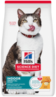 Hill's Science Diet | Alimento seco para gatos sénior Indoor Adult 11+. Receta de pollo