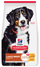 Hill's Science Diet | Alimento seco para perros adultos de razas grandes Adult Large Breed. Receta de pollo y cebada.