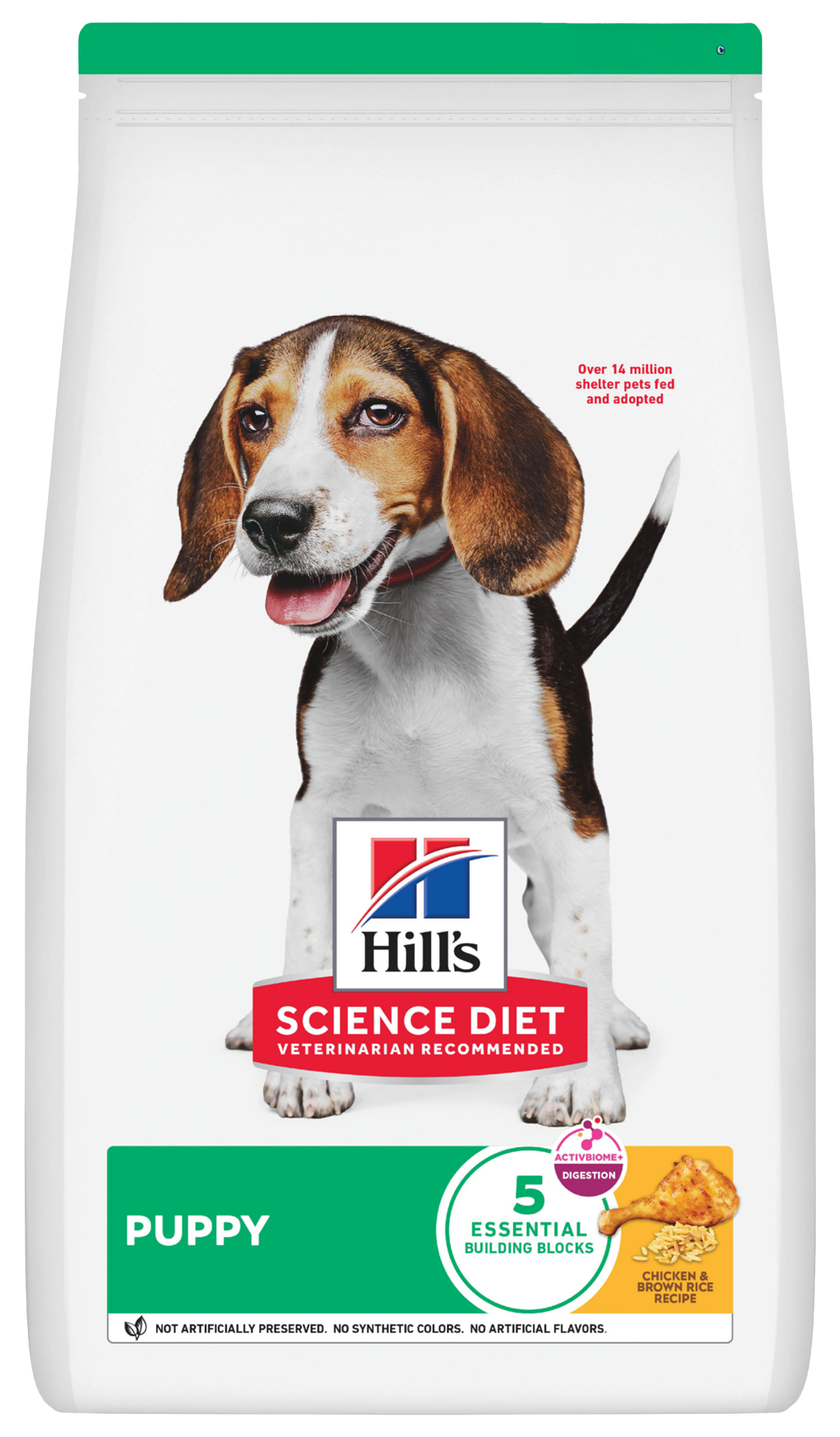 Hill's Science Diet | Alimento seco para perros cachorros Puppy. Receta de pollo y cebada.