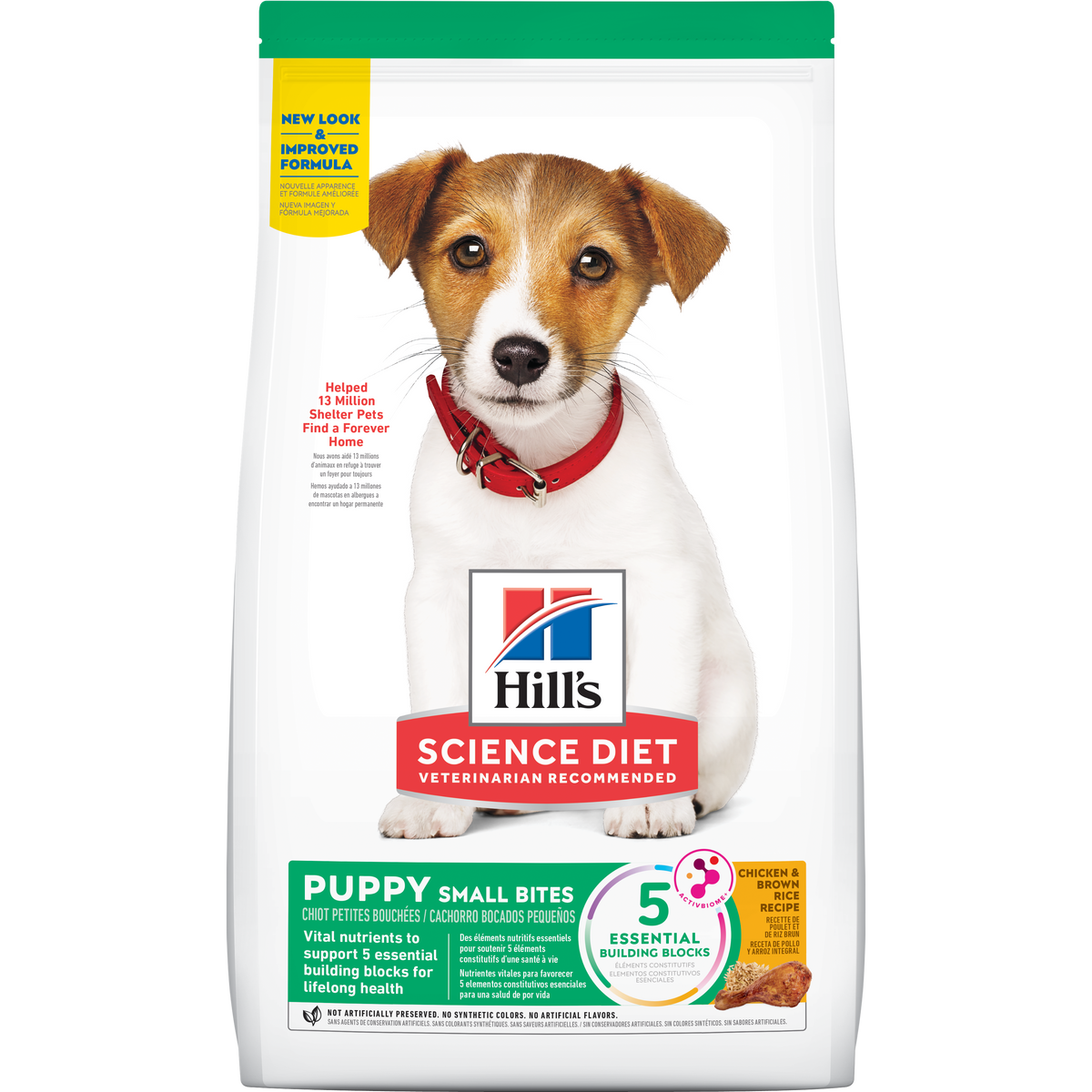 Hill's Science Diet | Alimento seco para perros cachorros Puppy Small Bites. Receta de pollo y cebada