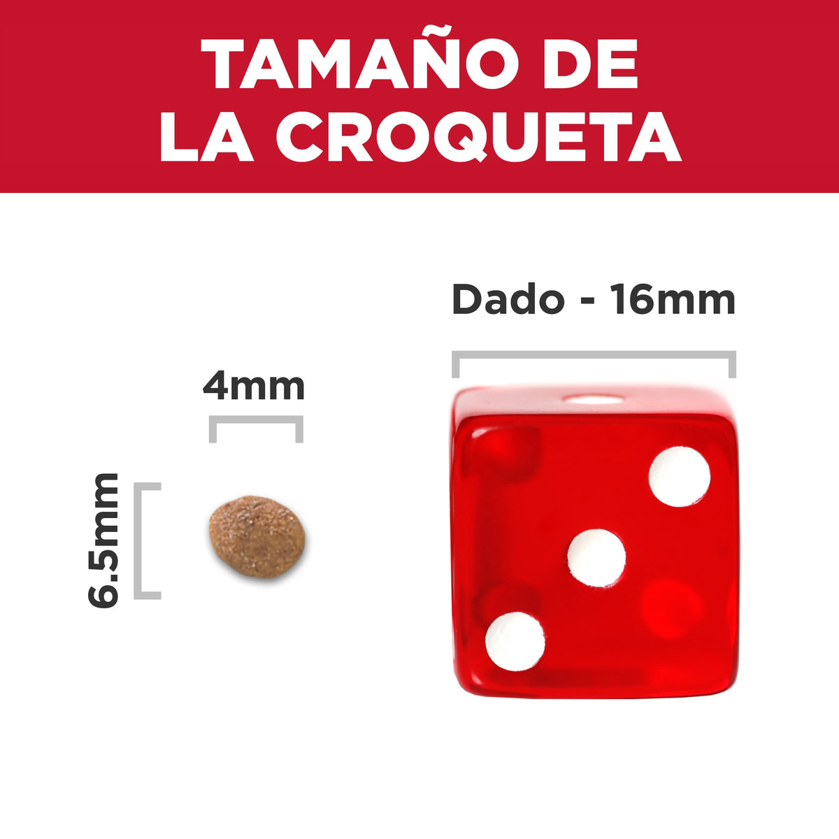 Hill's Science Diet Puppy Small & Mini con pollo y arroz integral, alimento seco para perros cachorros de razas pequeñas y miniatura · tamaño de la croqueta