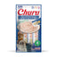 INABA Churu | Premio cremoso para gatos sabor atún con carne — 4 tubitos