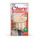 INABA Churu | Premio cremoso para gatos sabor pollo con carne — 4 tubitos