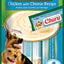 INABA Churu | Premio cremoso para perros sabor pollo con queso — 4 tubos de 14 g (56 g)