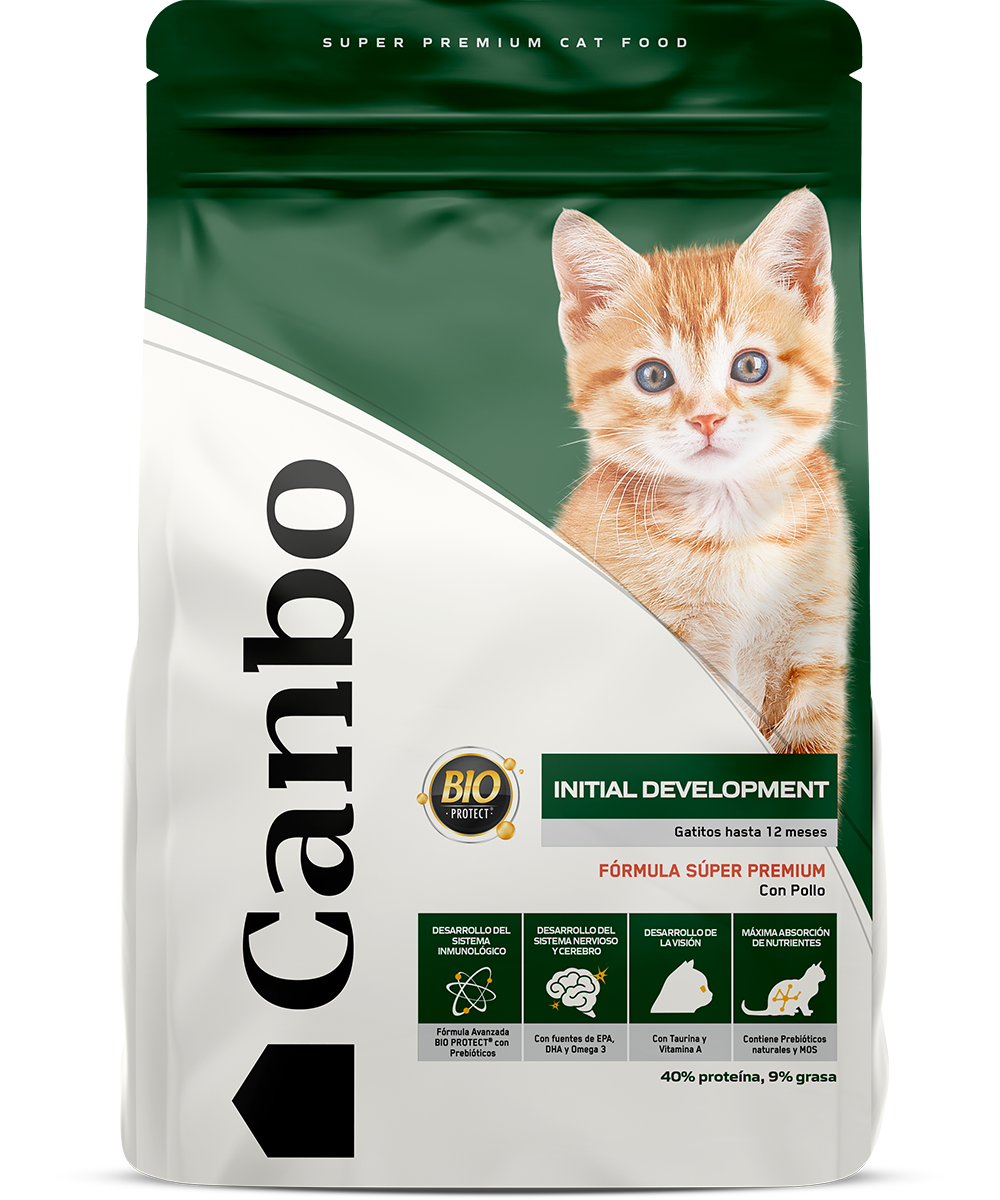 Canbo Cat Initial Development Bio Protect – empaque frontal