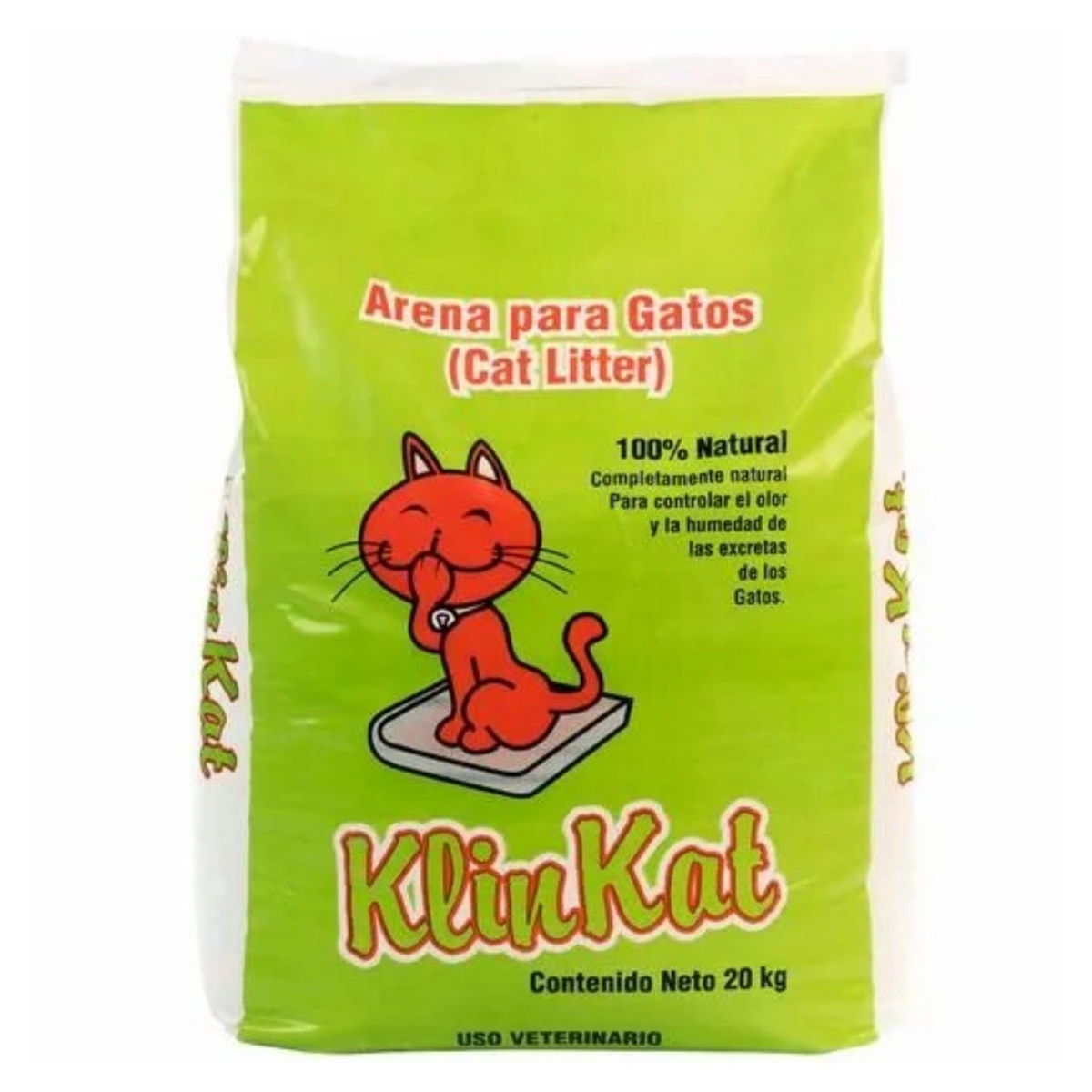 KlinKat arena aglomerante de bentonita para gatos, bolsa de 10 kg