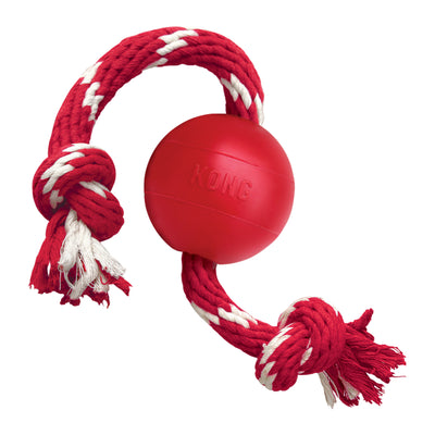 KONG Ball w/Rope · foto oficial del producto